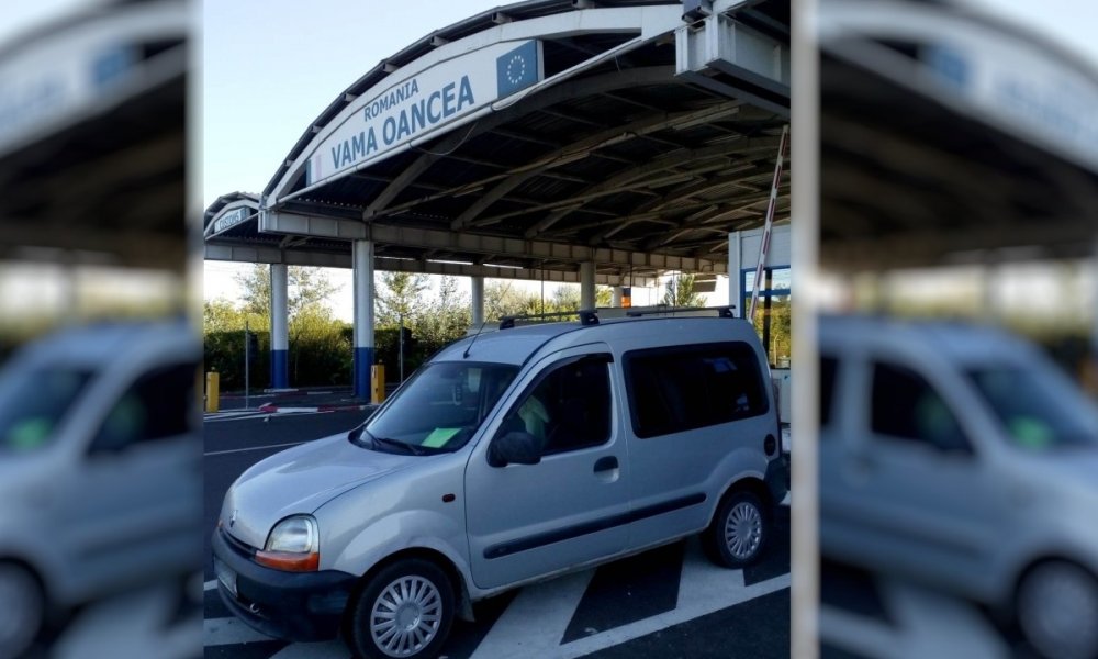 FOTO // Un moldovean a fost prins de vameșii români la volanul unui automobil dat în căutare în Bulgaria
