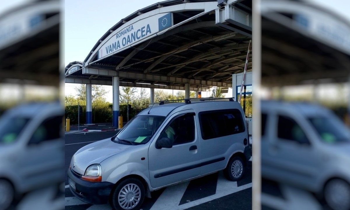 FOTO // Un moldovean a fost prins de vameșii români la volanul unui automobil dat în căutare în Bulgaria