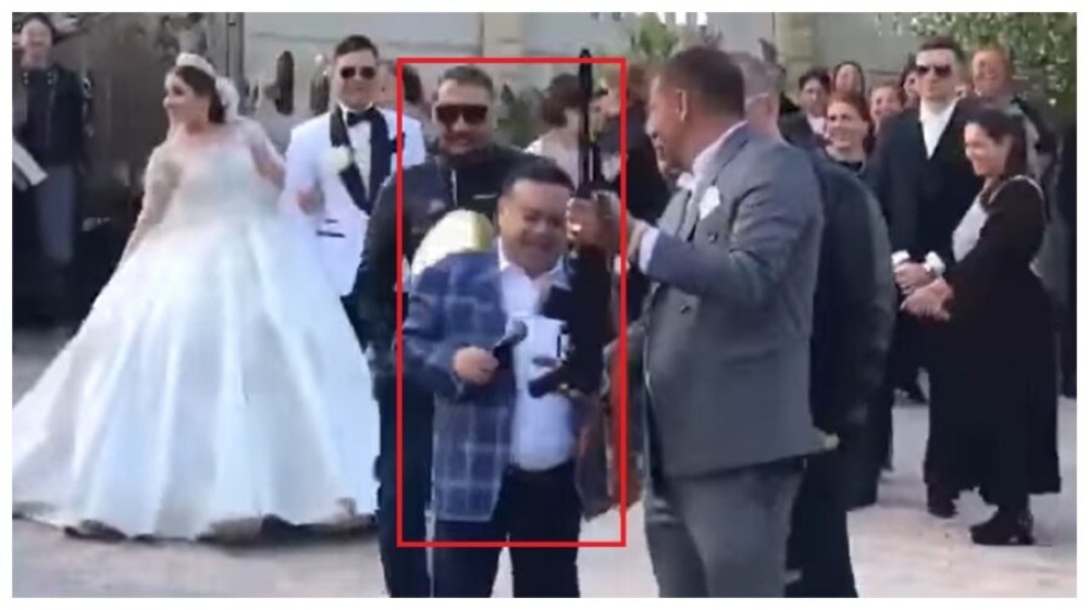 VIDEO // Împușcături din Kalașnikov și pistoale la o nuntă de la Nisporeni în fața manelistului Adrian Minune. Incident de acum 3 ani deconspirat de Poliția Română