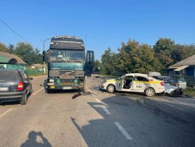 Ultima Oră // Un polițist de patrulare a fost grav rănit în timp ce se deplasa la un alt accident