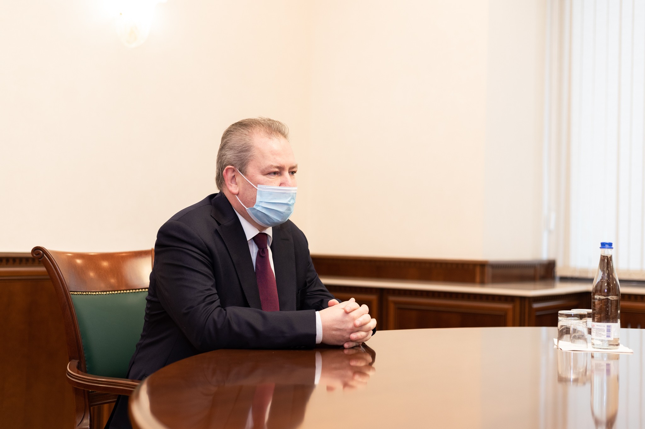 FOTO // Maia Sandu a discutat cu noul șef al Oficiului IRI în Moldova