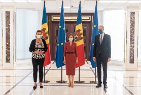 Maia Sandu: „UE rămâne un partener strategic al Republicii Moldova”