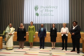 Maia Sandu a participat, la New York, la o reuniune a șefelor de state și de guverne pe subiectul promovării egalității de gen