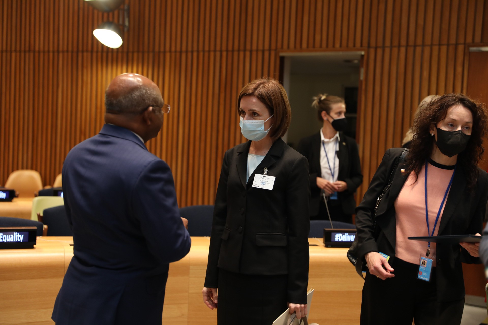 Maia Sandu a participat, la New York, la o reuniune a șefelor de state și de guverne pe subiectul promovării egalității de gen