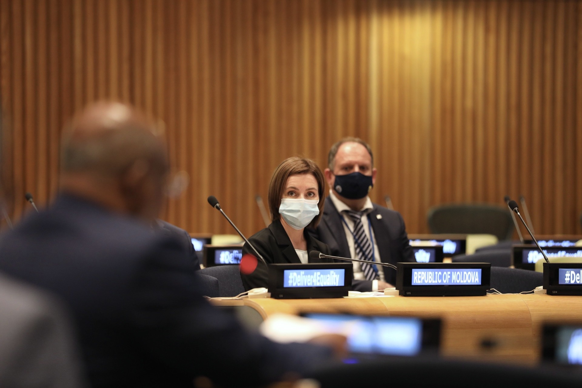 Maia Sandu a participat, la New York, la o reuniune a șefelor de state și de guverne pe subiectul promovării egalității de gen