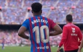 Urmașul lui Messi la FC Barcelona a lovit năucitor! Gol splendid la primul meci jucat după 10 luni de pauză