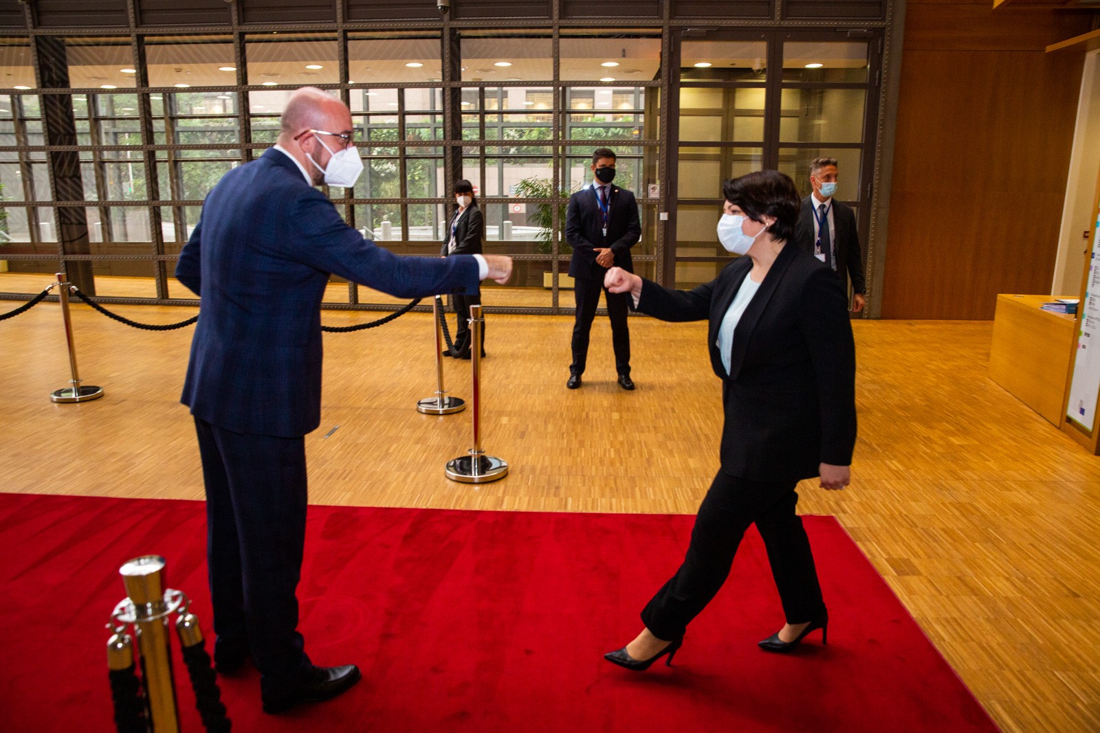 Natalia Gavrilița a avut o întrevedere cu Charles Michel, Președintele Consiliului European