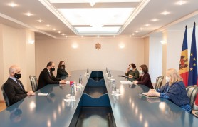 Maia Sandu a discutat cu Rectorul Agenției Universitare a Francofoniei