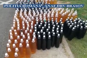 S-a pornit în Irlanda cu 500 litri de vin moldovenesc îmbuteliat în PET-uri. Contrabanda stopată de vameșii români