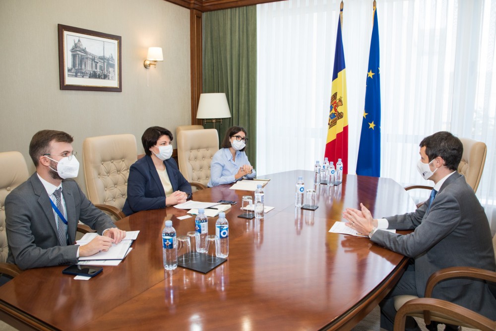 Natalia Gavriliță a discutat cu Alberto Carlei. Ce subiecte au fost abordate