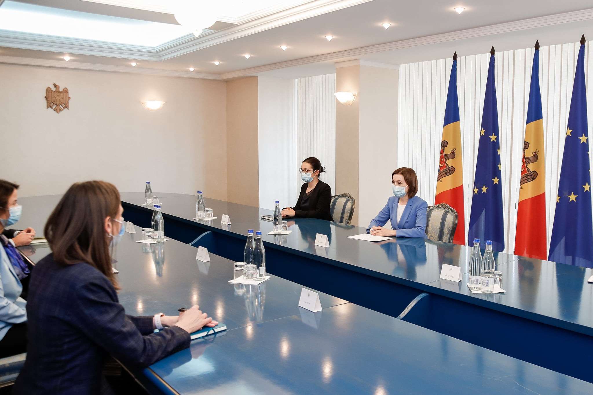 Maia Sandu: Moldova își dorește să aprofundeze Dialogul Strategic cu SUA, unul dintre principalii noștri parteneri de dezvoltare