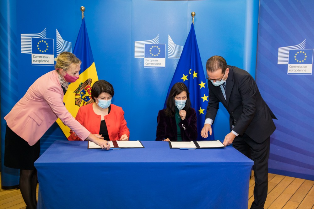 Moldova a semnat Acordul privind participarea la Programul-cadru pentru cercetare și inovare al Uniunii Europene „Orizont Europa”