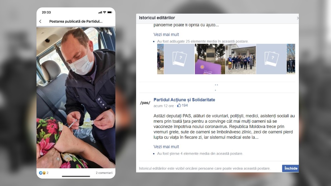 „Vă faceți de râs!; Degradaților...” - Campania pro-vaccinare a celor din PAS, criticată DUR de internauți