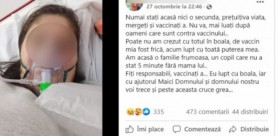 Mesajul sfâșietor al unei tinere răpusă de COVID. A publicat textul cu puțin timp înainte să moară