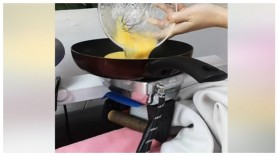 Omletă pe fierul de călcat. O ex-deputată o imită pe Maia Sandu, făcând haz pe subiectul majorării tarifului la gaz