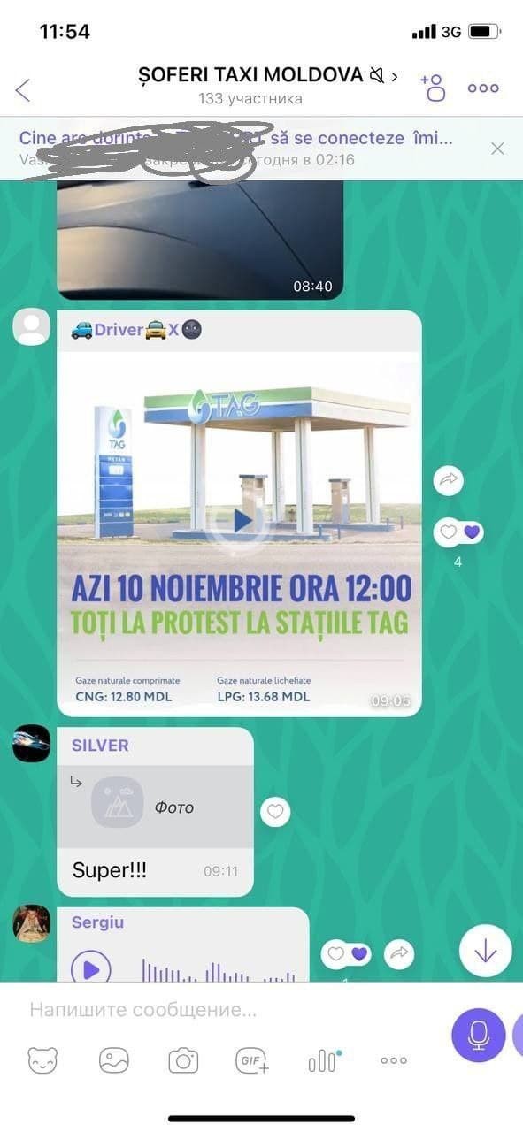 Taximetriștii din Chișinău anunță proteste după scumpirea gazului