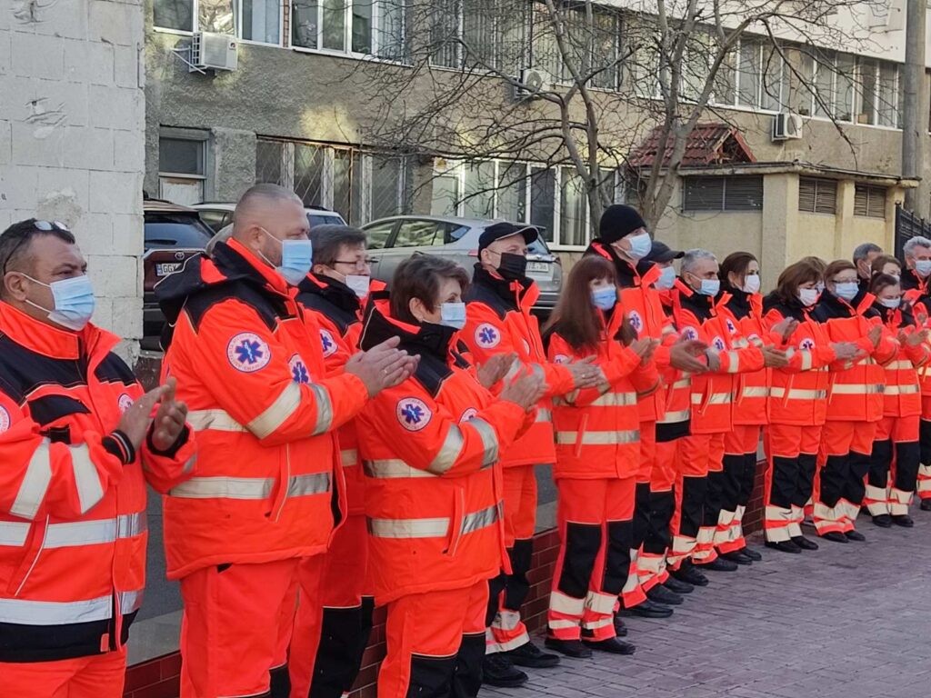 Stațiile de Urgență din țară au primit 12 tone de dezinfectanți din partea Germaniei