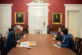 Gavriliță a mulțumit britanicilor pentru banii confiscați de la fiul lui Vlad Filat. Alte subiecte abordate la întrevedere
