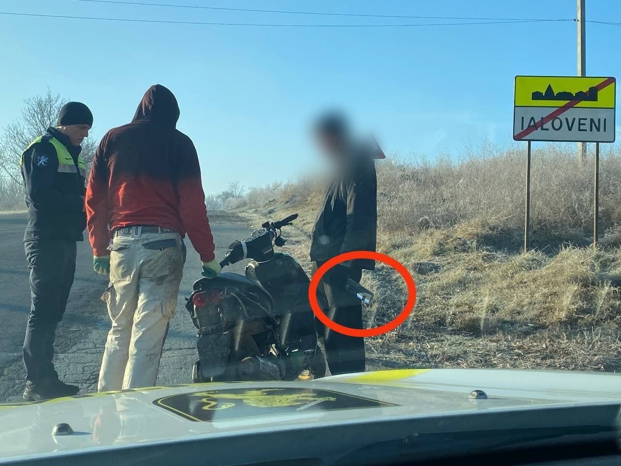 FOTO // În stare de ebrietate avansată la volanul unei motorete