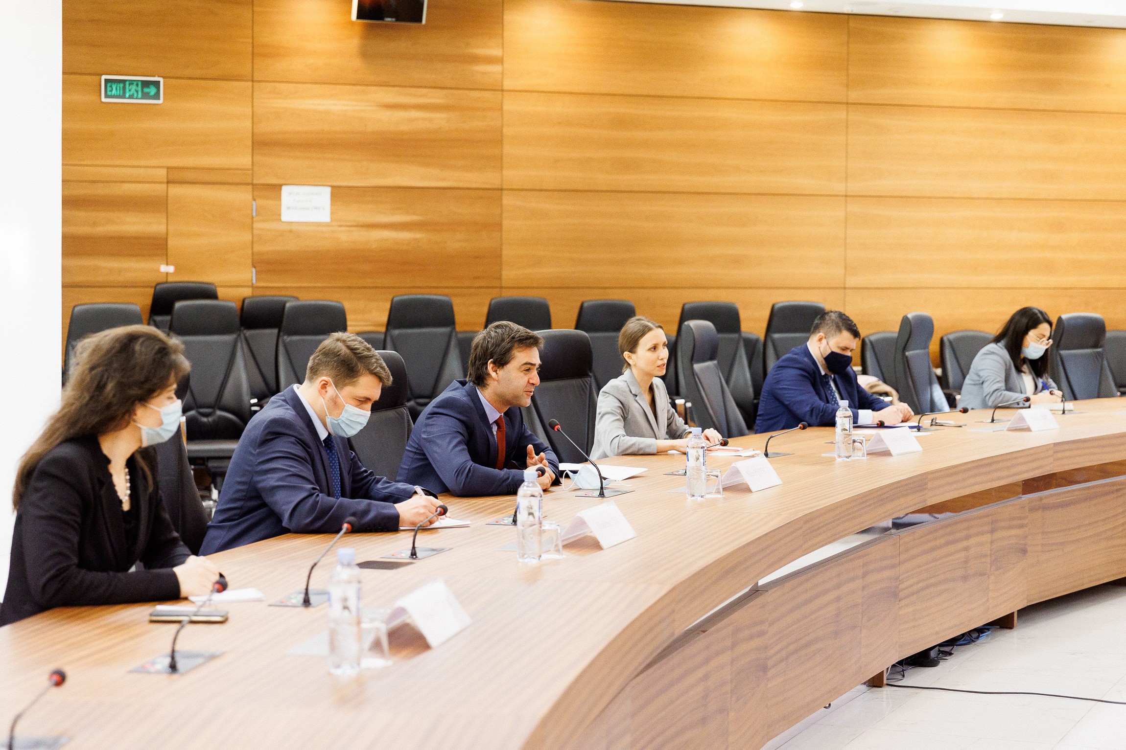 Nicu Popescu a primit la ministerul de externe o delegație a Parlamentului European, condusă de Siegfried Mureșan