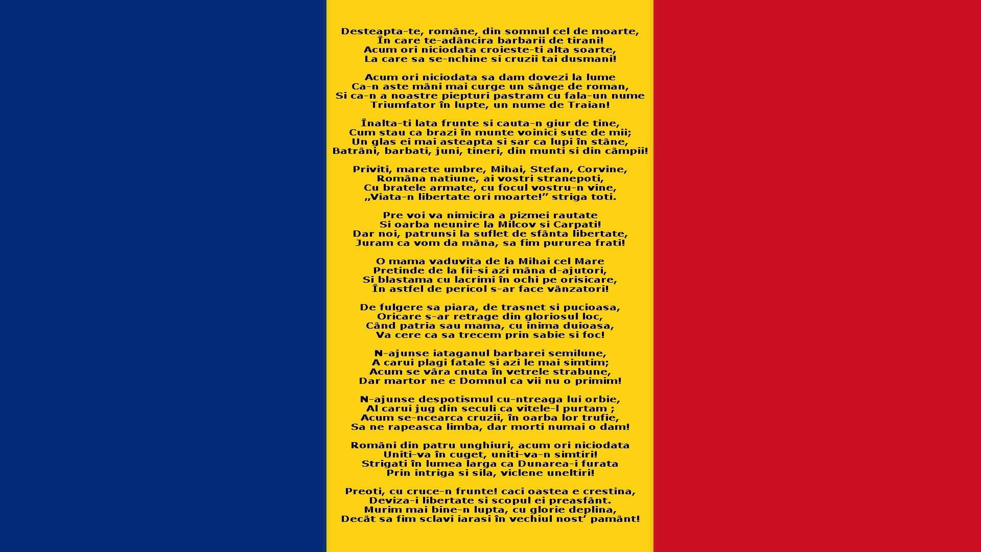 Cine a scris imnul României și ce a fost înainte de cântecul patriotic „Deșteaptă-te, române”