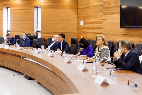 Nicu Popescu a primit la ministerul de externe o delegație a Parlamentului European, condusă de Siegfried Mureșan