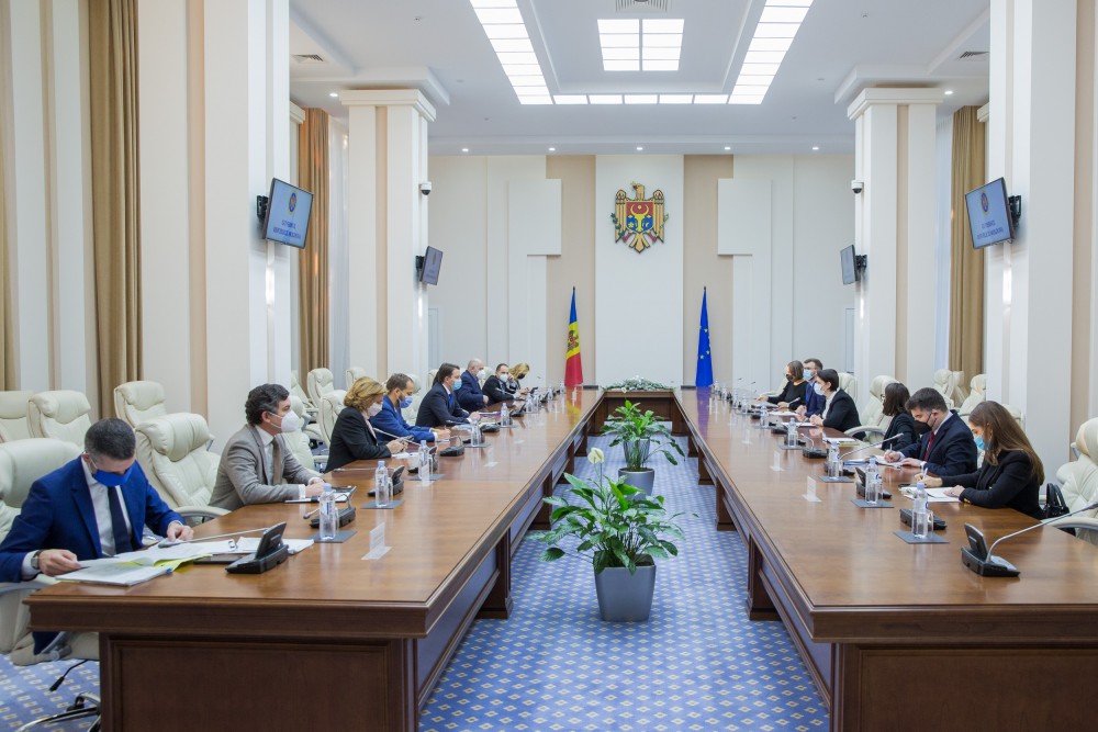 Ce a discutat Natalia Gavrilița cu membrii delegației Parlamentului European