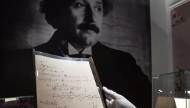 11,6 milioane de euro plătite la o licitație pentru un manuscris al lui Einstein despre teoria relativităţii