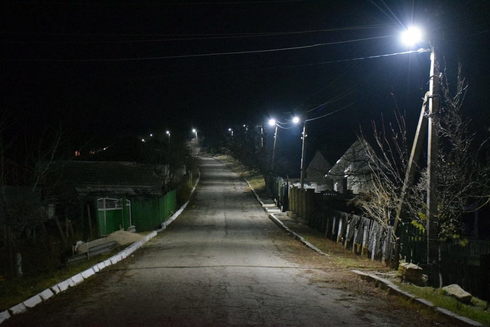 Comuna Donici din raionul Orhei a fost complet iluminată de echipa Partidului „ȘOR”