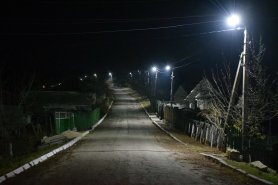 Comuna Donici din raionul Orhei a fost complet iluminată de echipa Partidului „ȘOR”