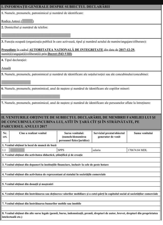 DOC // Șefa ANI - dintr-un scandal în altul. Antoci este învinuită de fals în acte publice și „îmbogățire ilicită”