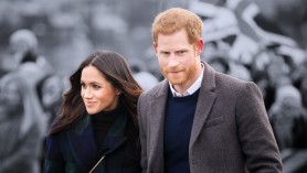 FOTO // Prințul Harry și Meghan Markle au făcut publică prima imagine cu fiica lor