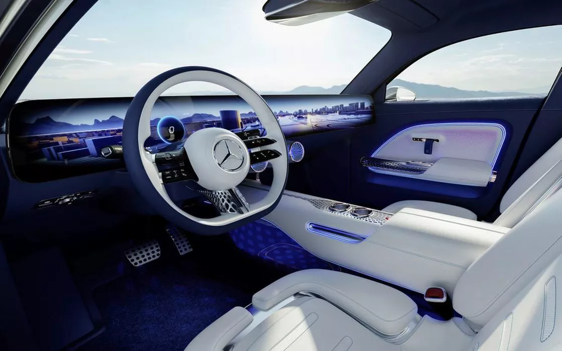 FOTO/VIDEO: Mercedes prezintă mașina electrică cu autonomie de 1.000 km