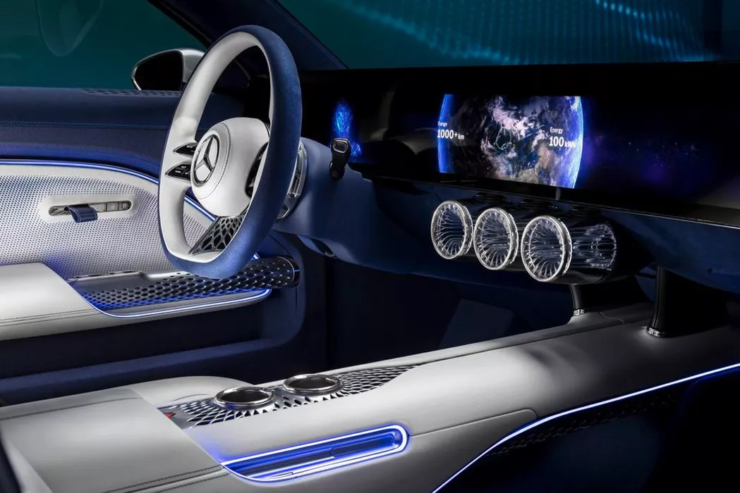 FOTO/VIDEO: Mercedes prezintă mașina electrică cu autonomie de 1.000 km