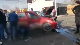 VIDEO // Accident în timpul examenului pentru permis. Examinatorul a ajuns la spital