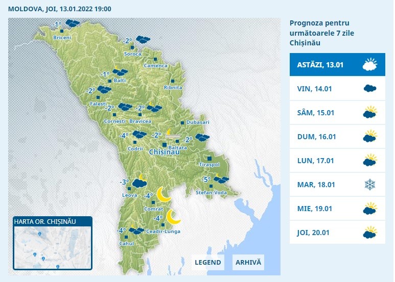 METEO: Cod GALBEN de vânt puternic pe întreg teritoriul țării