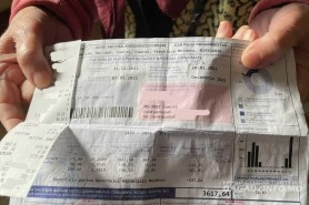 O bătrână a primit factura la gaz: Este de 4 ori mai mare decât pensia