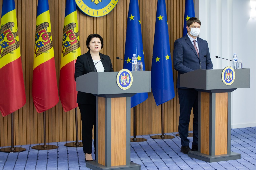 Guvernul Gavrilița a anunțat intenția de a solicita instituirea situației excepționale pe piața gazelor naturale