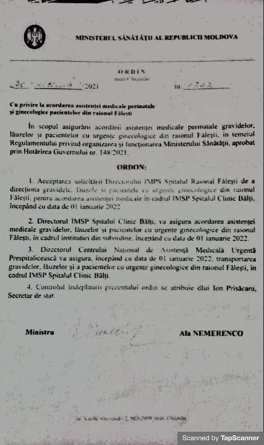 DOC // Maternitatea de la Fălești închisă fără înștiințare. Femeile însărcinate nevoite să parcurgă de la 30 Km până la 50 Km