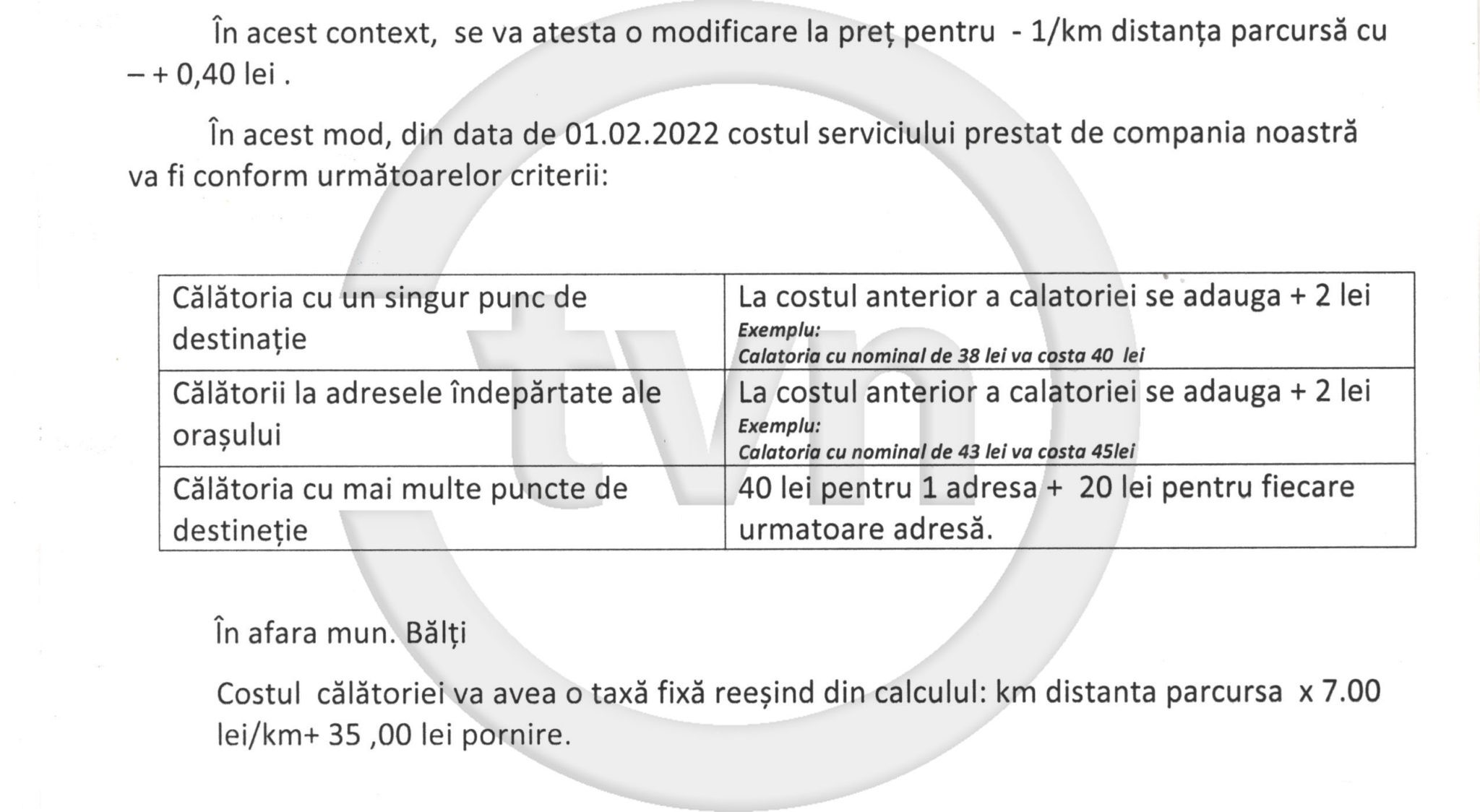 Călătoriile cu taxiul devin tot mai scumpe mai scumpe. Companiile din Bălți au majorat tariful pentru deplasări