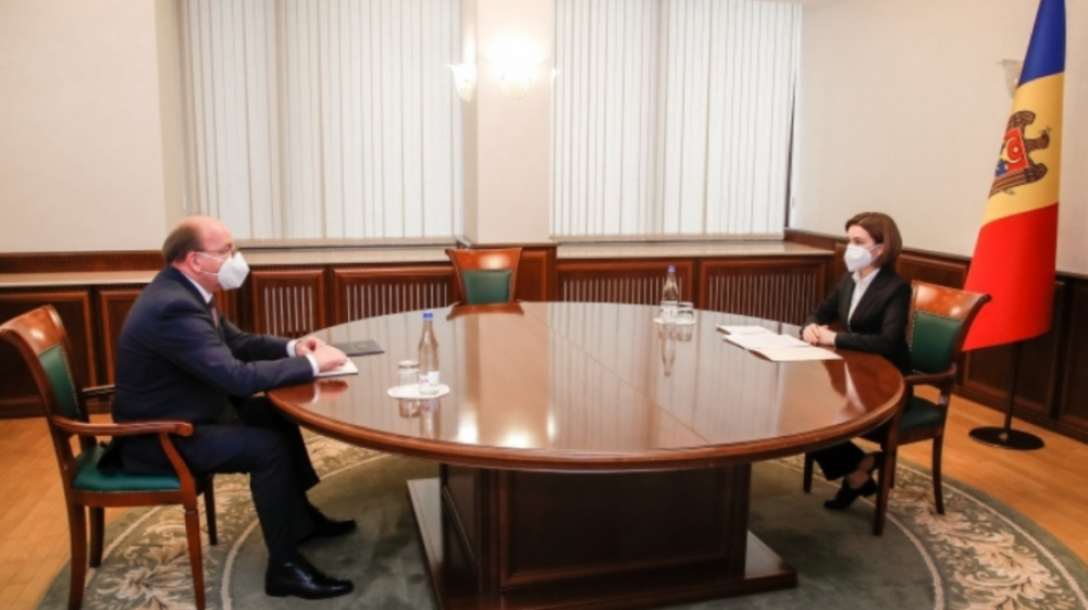 Maia Sandu la discuții cu Ambasadorul Federației Ruse în Republica Moldova. Ce subiecte au fost abordate