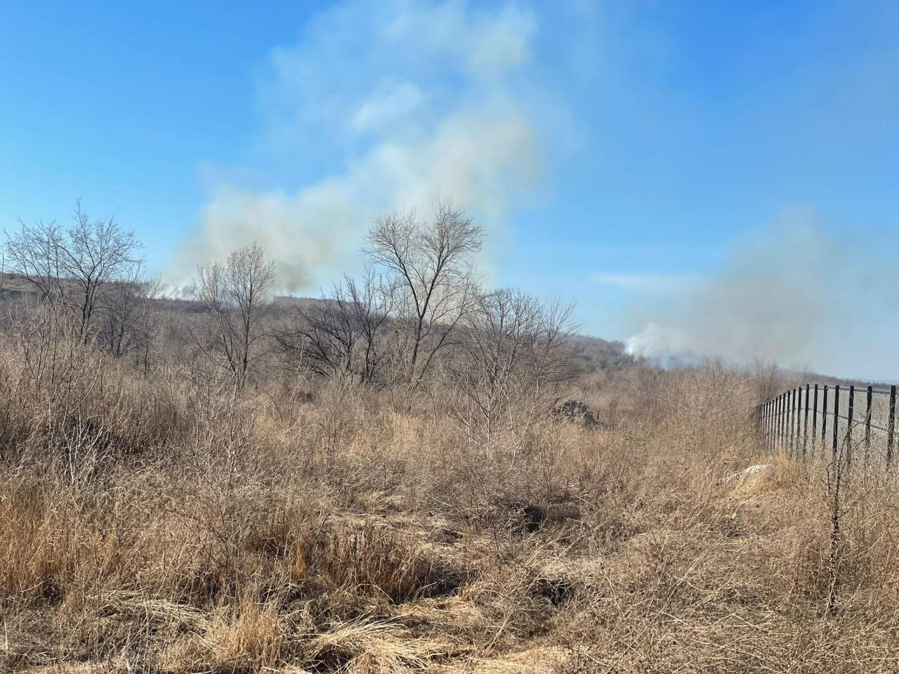 FOTO // INCEDIU de vegetație în Capitală. Focul s-a extins pe o suprafață de peste 10 ha