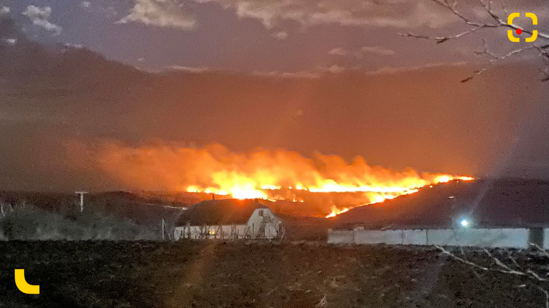 FOTO&VIDEO // Incendiu DEVASTATOR la Ialoveni