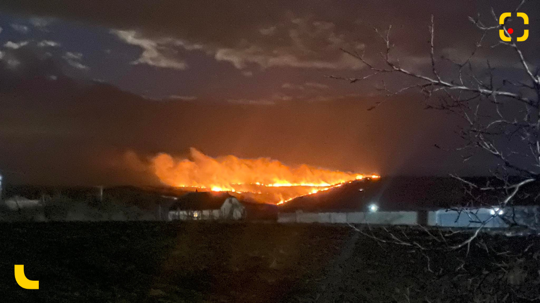 FOTO&VIDEO // Incendiu DEVASTATOR la Ialoveni