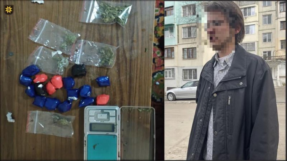 Tânăr de 19 prins cu buzunarul plin cu droguri. Plasa „comori” în ascunzișuri prin sectorul Botanica din Capitală
