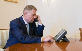 Iohannis a discutat cu Zelenski la telefon: „Vom oferi Ucrainei asistență umanitară”