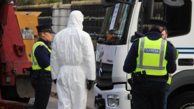 VIDEO // Bărbat arestat în Irlanda după ce a intrat cu camionul în poarta Ambasadei Rusiei din Dublin