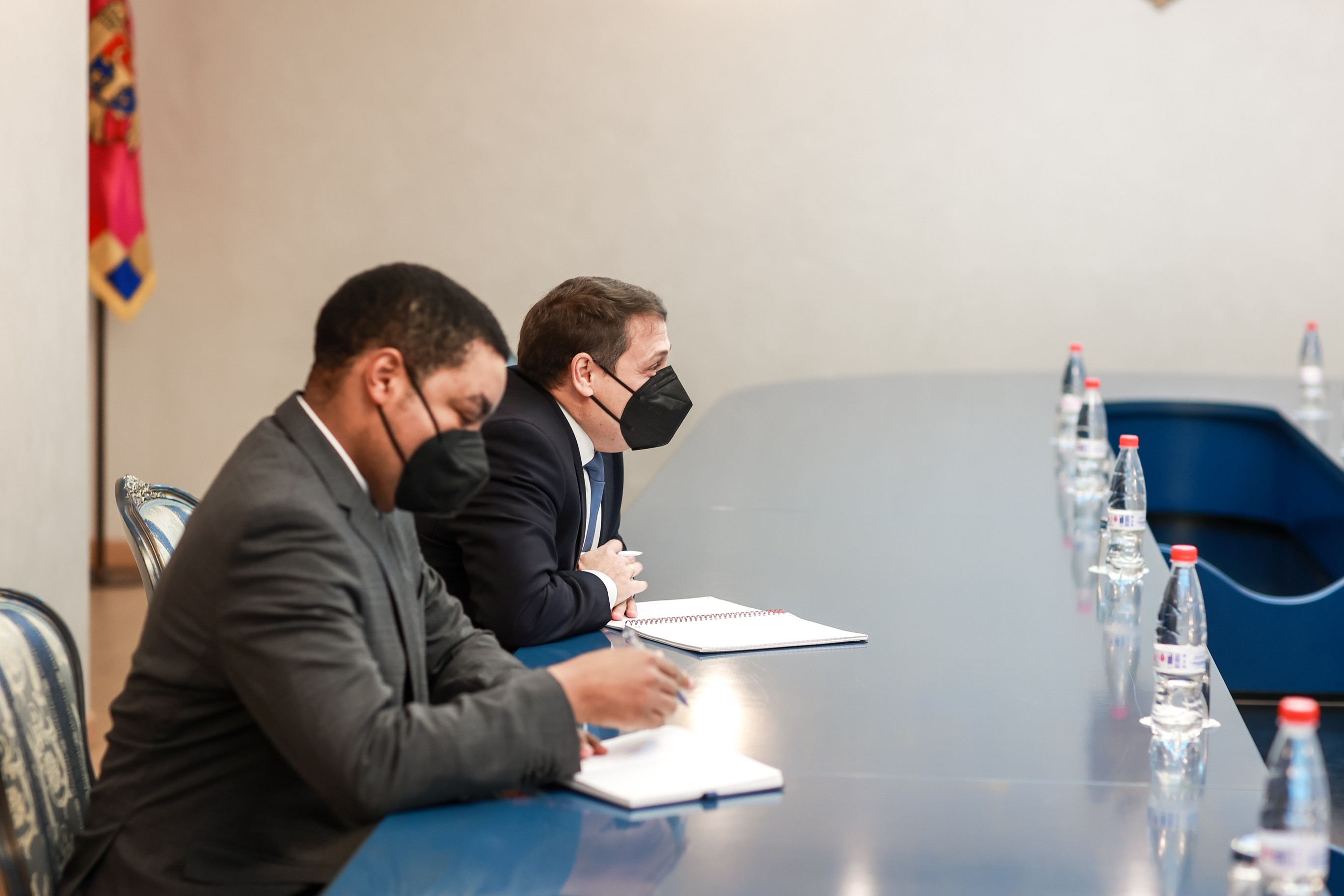 FOTO // Președinta Maia Sandu a discutat cu șeful Misiunii FMI pentru Moldova