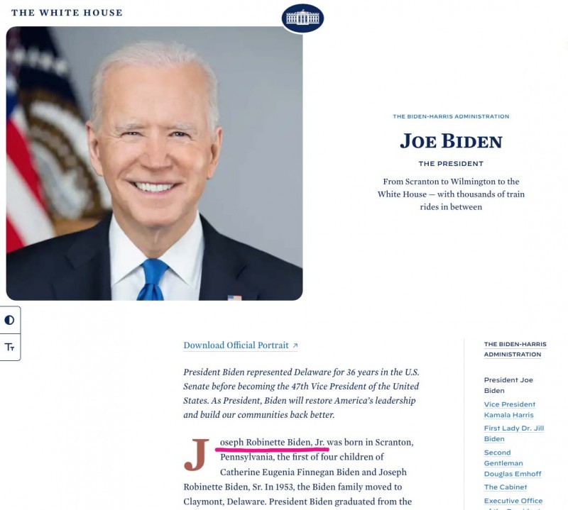 Rusia a scris greșit numele lui Joe Biden pe lista de sancțiuni. Casa Albă: „Poate l-au sancționat pe tatăl lui, fie-i țărâna ușoară!”