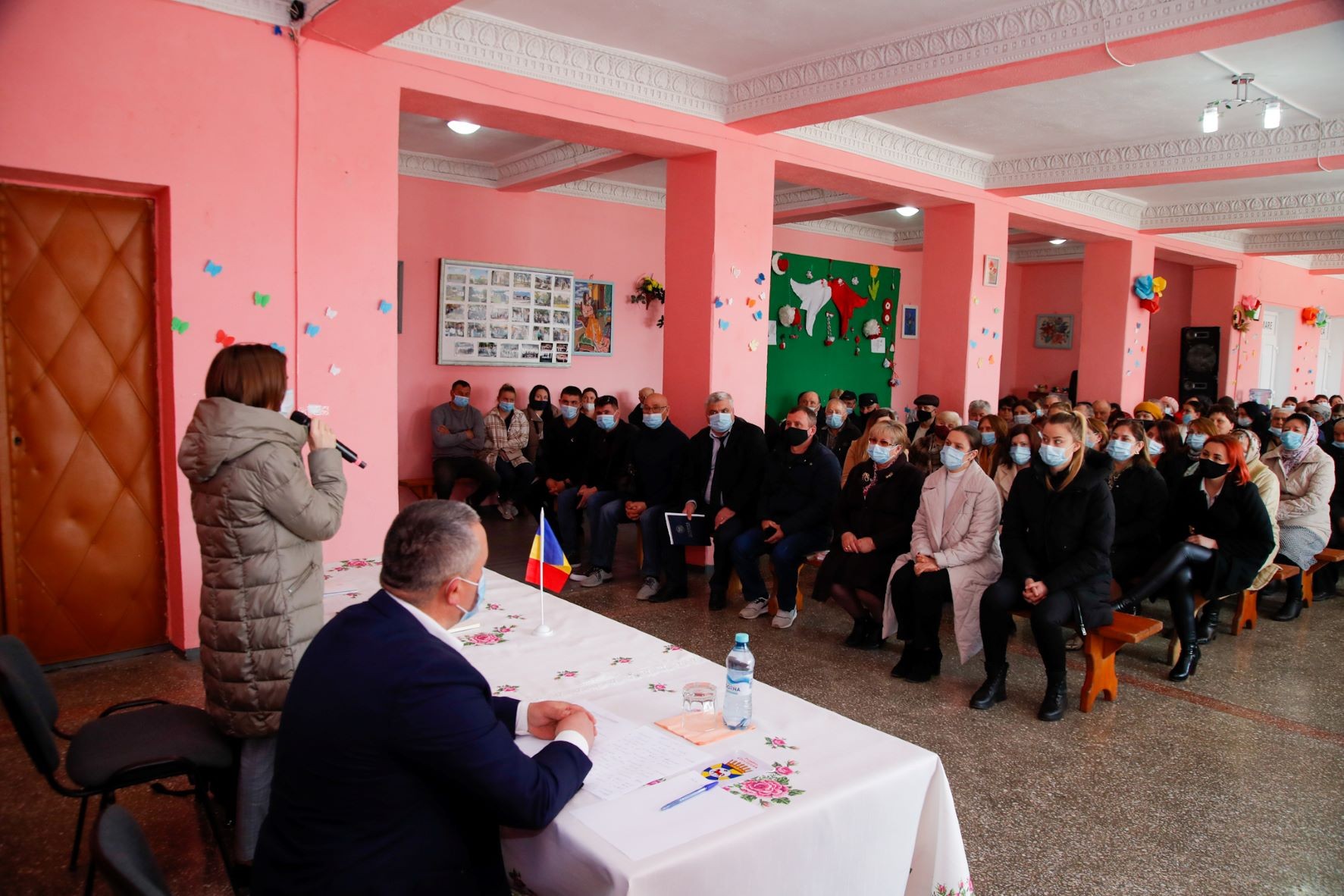 Maia Sandu a vizitat localitățile Ciuciulea și Hîjdieni din raionul Glodeni